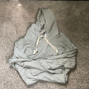 Gray Xersion Tunic Hoodie